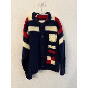Landmark navy and red color black youth sweater  size 14